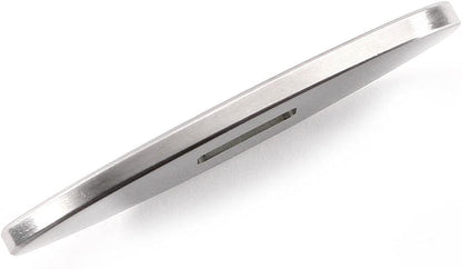 Knife Making Guard - (S Pattern) - (Designed by Harvey Dean, MS) - (Master Series) - Stainless Steel - (4.125 x 1.125 x .270 inches) - [.640 x .240 slot] - (USA Design) - (by KnifeKits)