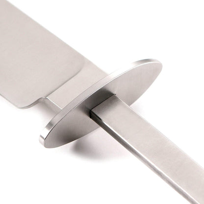 Knife Making Guard - (S Pattern) - (Designed by Harvey Dean, MS) - (Master Series) - Stainless Steel - (4.125 x 1.125 x .270 inches) - [.640 x .240 slot] - (USA Design) - (by KnifeKits)