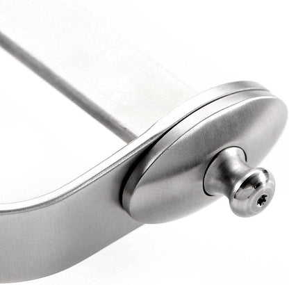 Knife Making Guard - (S Pattern) - (Designed by Harvey Dean, MS) - (Master Series) - Stainless Steel - (4.125 x 1.125 x .270 inches) - [.640 x .240 slot] - (USA Design) - (by KnifeKits)