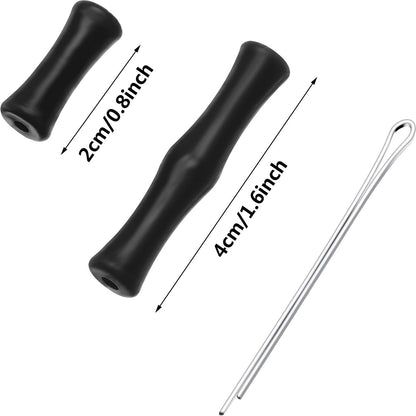 6 Sets Bowstring Finger Guards Archery Bowstring Finger Protector for Hunting