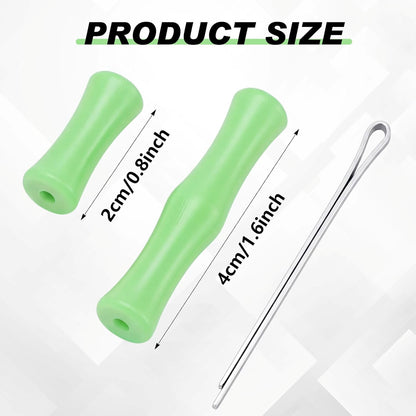 6 Sets Bowstring Finger Guards Archery Bowstring Finger Protector for Hunting