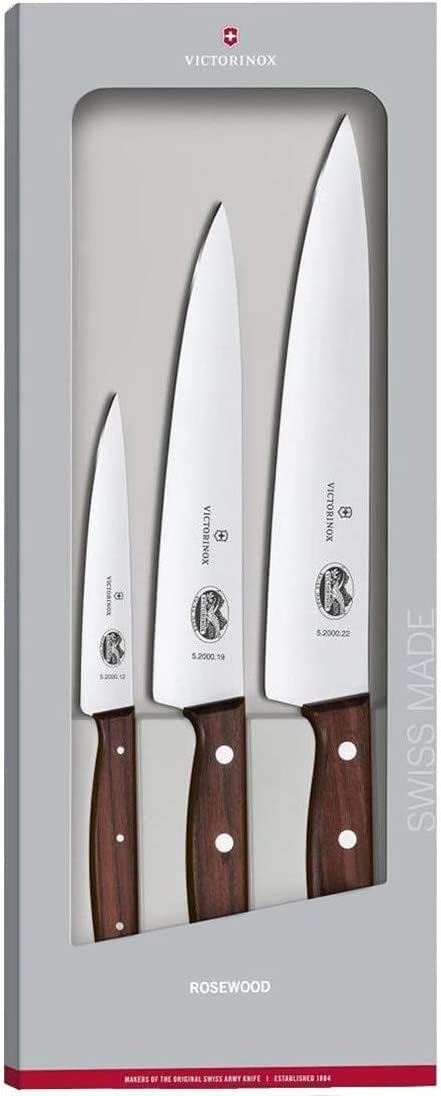 Wood, 3 Piece Carving Set, Set of 3
