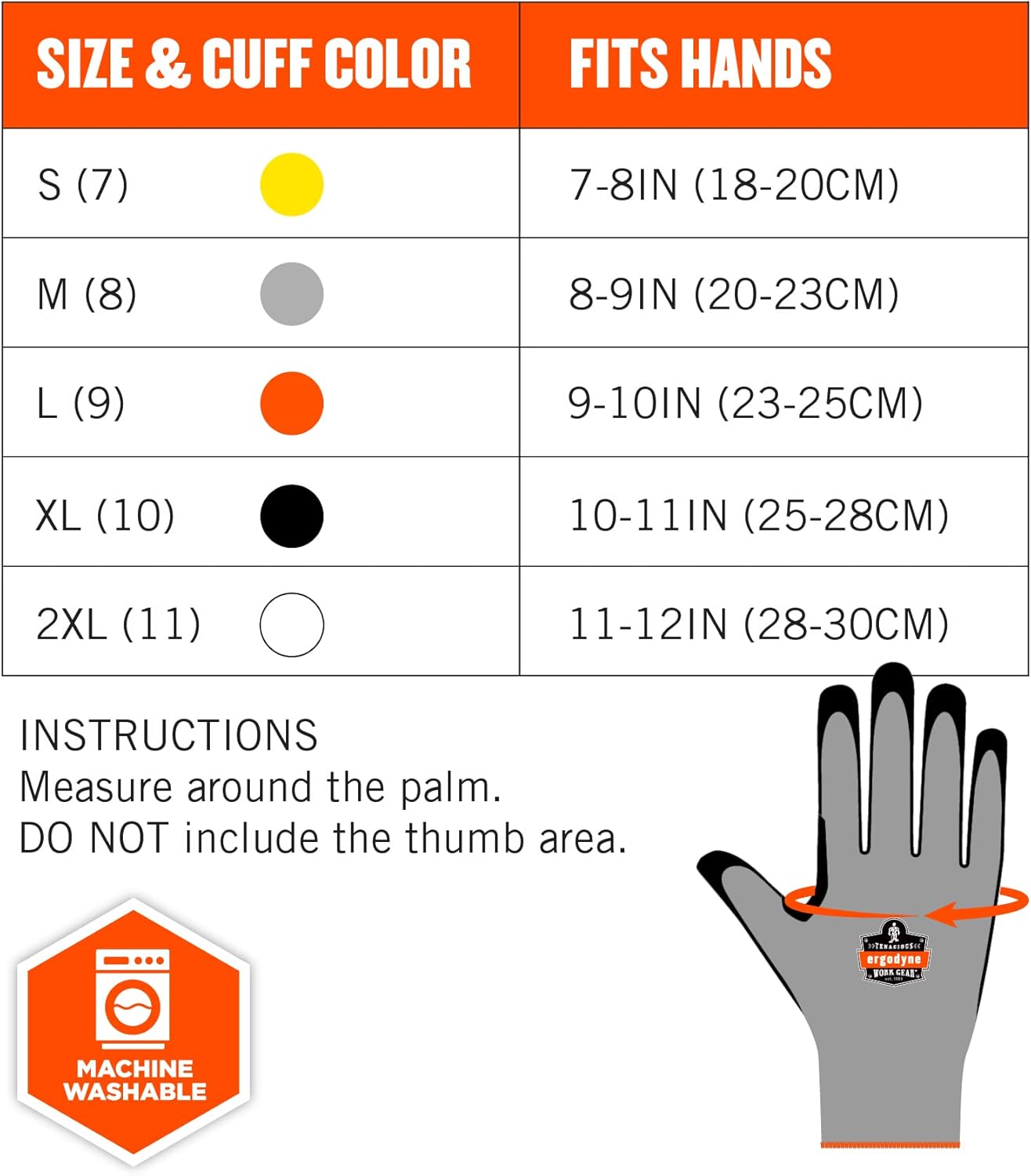Nitrile Coated Work Gloves, Cut Resistant Level A3, Grip For Wet or Dry Enviroments, ProFlex