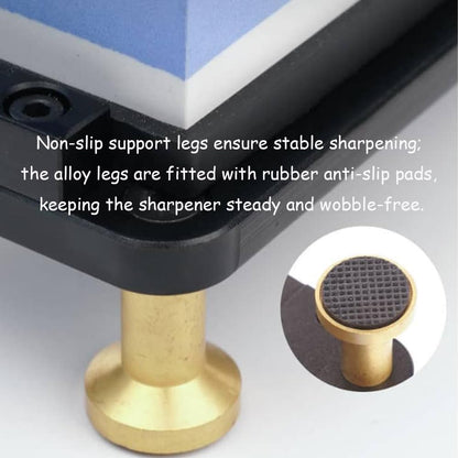 Chisel Sharpening Jig,Chisel Sharpener,Professional-Sharpener-Whetstones-Fixed-Angle-Sharpening,Sharpening Sled,Wood Honing Guide for Chisels and Planes (400/1000#)