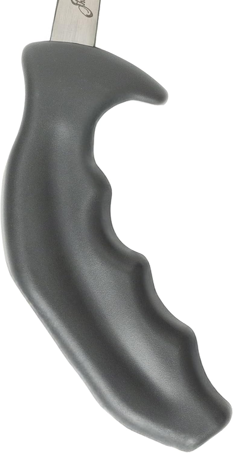 Shucker Paddy Oyster Knife, Ergonomic Pistol Grip Oyster Shucking Knife with Finger Guard, 3in Stainless Steel Blade, Dishwasher Safe, Professional Oyster Opener