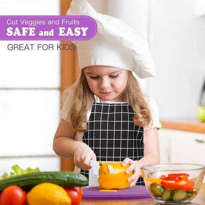 37PCS Kids Cooking Sets Real, Kids Cooking and Baking Gift Set with Storage Case Timer Kid Safe Knives Cutting Board, Toddler Real Kitchen Accessories, Birthday Gifts for Girls & Boys Age 3 - 8