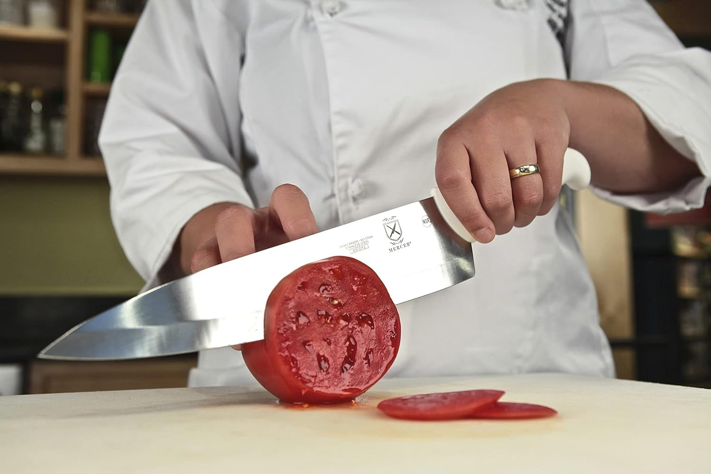 Mercer Culinary Ultimate White, 6 inch Curved Boning Knife