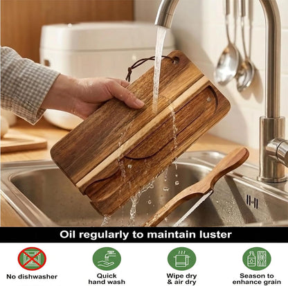 Magnetic Acacia Wood Bread Board and Knife Set –bread cutting board with knife, bread slicer for sourdough rounds,Unique Baking Gift for Women Bakers,Mother Gift Sourdough Wedding Gift