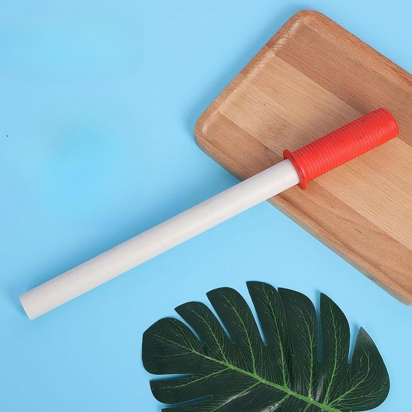 Sharpeners Bar Kitchen Knife Sharpening Rod Ceramic Grinding Honing Tool Non Slip Handle Suitable for Home Knife Maintenance, 37.5cm
