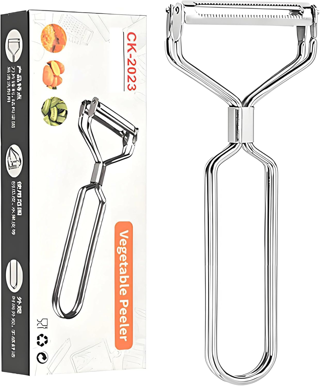 Potato Peelers for Kitchen, 2 Pcs, Just Like Mom's old steel Peeler