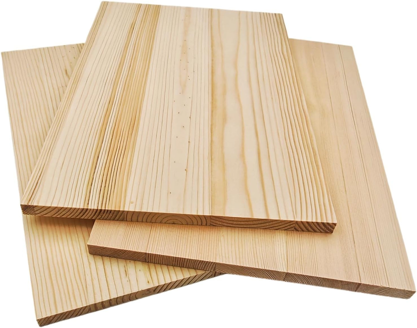 4PCS Rectangle Wood Boards Unfinished Wood Blocks for Crafting, 8x6x1in Blank Whittling Wooden Blocks for Wood Carving,Painting & Burning