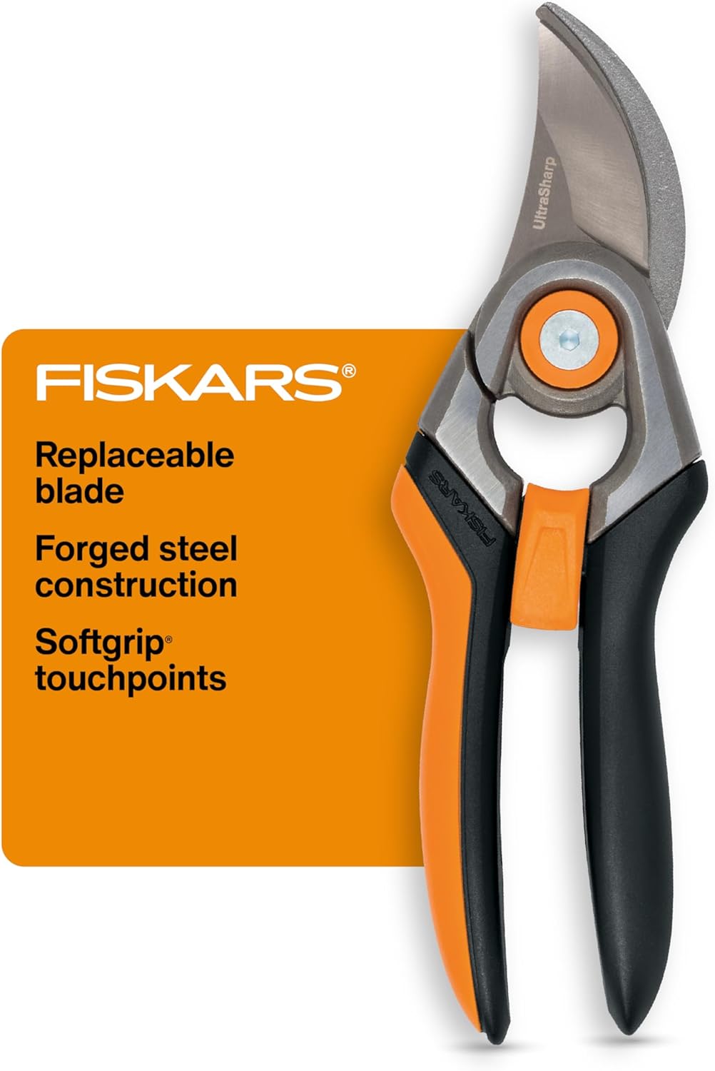 Fiskars 2-Piece Pruning & Veggie Shears Set, Explore Collection Garden Tool Kit, Bypass Pruner for Light Trimming, Vegetable Shears with Serrated Stainless Steel Blades for Harvesting Flowers & Herbs