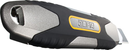 OLFA 18mm Heavy-Duty Utility Knife (MXP-L) - Multi-Purpose No-Slip Grip Precision Knife w/All Aluminum Handle & Snap-Off Blade, Custom Cutting Depth, Replacement Blades: Any OLFA 18mm Blade