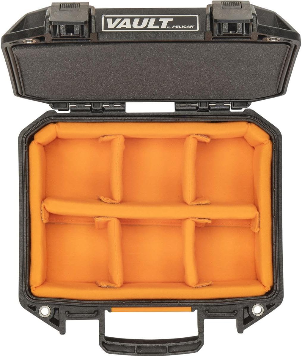 Pelican Vault V100 Hard Case (Camera, Pistol, Gear, Equipment)