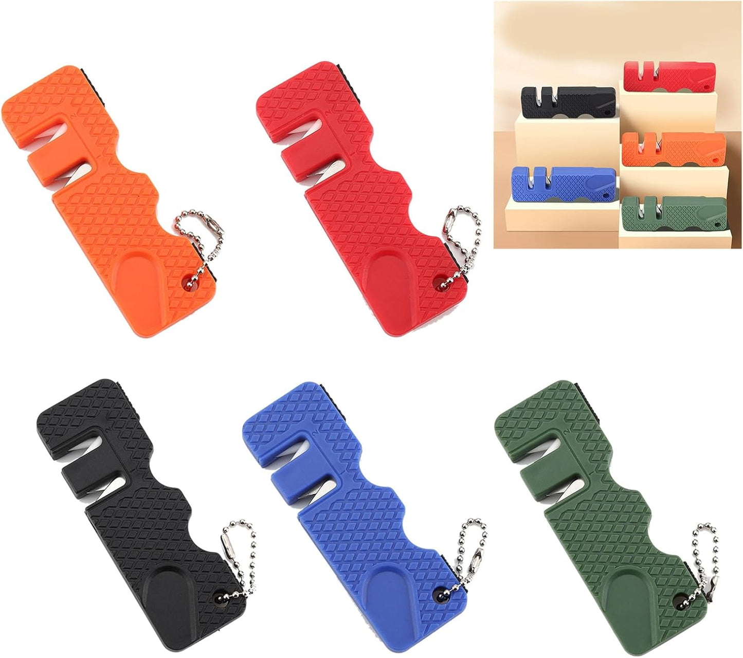 Professional Knife Sharpening Stone Outdoor Sharpener With Hole Multifunctional Sharpener