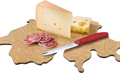 Victorinox Swiss Classic Cheese and Sausage Paring Knife, 4.3 inches, Black (6.7863)