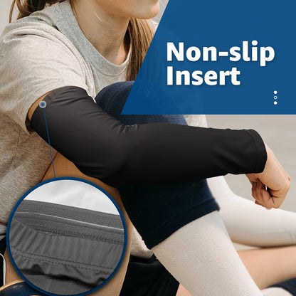 YESLIFE UV Sun Protection Arm Sleeves for Men & Women,UPF 50 Cooling Sports Sleeve