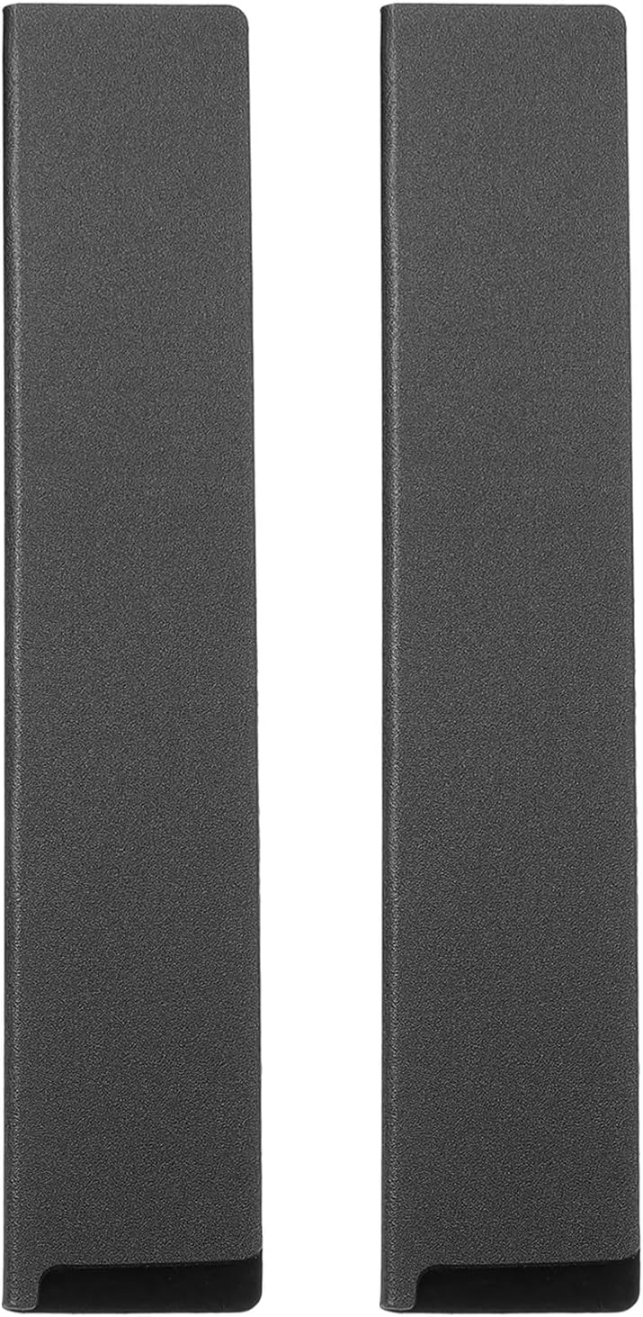 uxcell 2 Pcs Knife Tip Guards 6.5"x 2" ABS Knife Cover Sleeves Knife Case Blade Protector Universal Knife Sheath for Home Kitchen Knife, Black