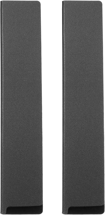 uxcell 2 Pcs Knife Tip Guards 6.5"x 2" ABS Knife Cover Sleeves Knife Case Blade Protector Universal Knife Sheath for Home Kitchen Knife, Black