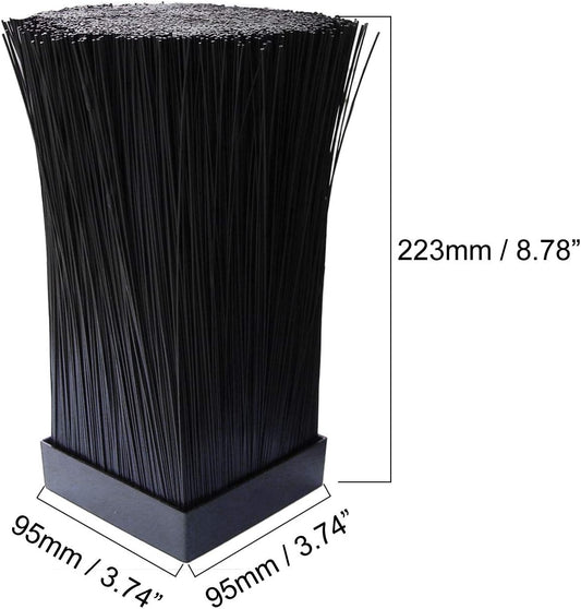 Knife Block Replacement Rods, HANZIUP Round Plastic Bristles for Knife Stand Holder, Dishwasher Safe, Removable, Universal