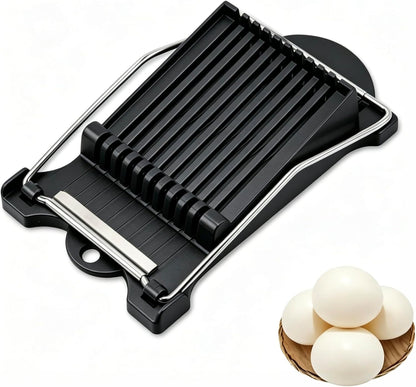 FENGCHEN Luncheon Meat Slicer, Spam Cutter with 10 Stainless Steel Wires, Slice Tool for Boiled Eggs, Banana, Avocado, White
