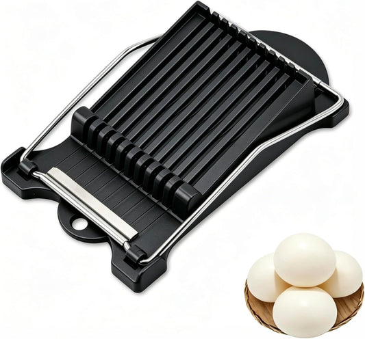 FENGCHEN Luncheon Meat Slicer, Spam Cutter with 10 Stainless Steel Wires, Slice Tool for Boiled Eggs, Banana, Avocado, White
