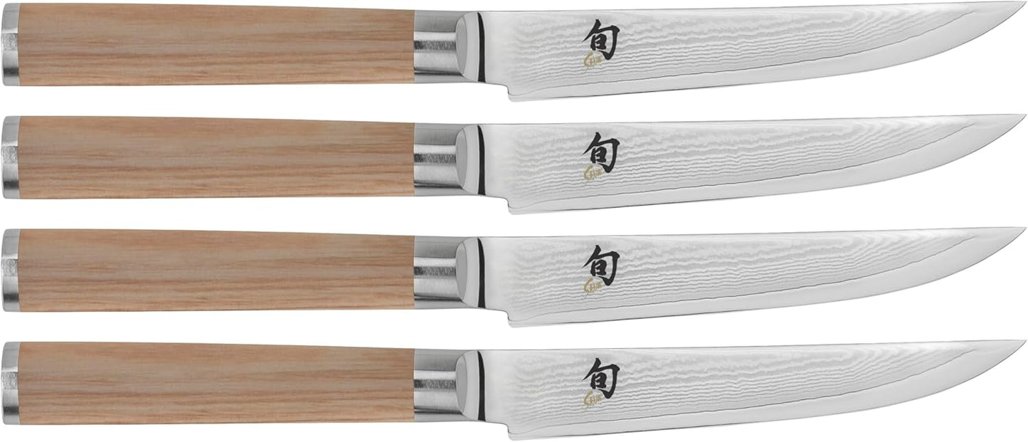 Shun Classic 4 Pc Steak Knife Boxed Set