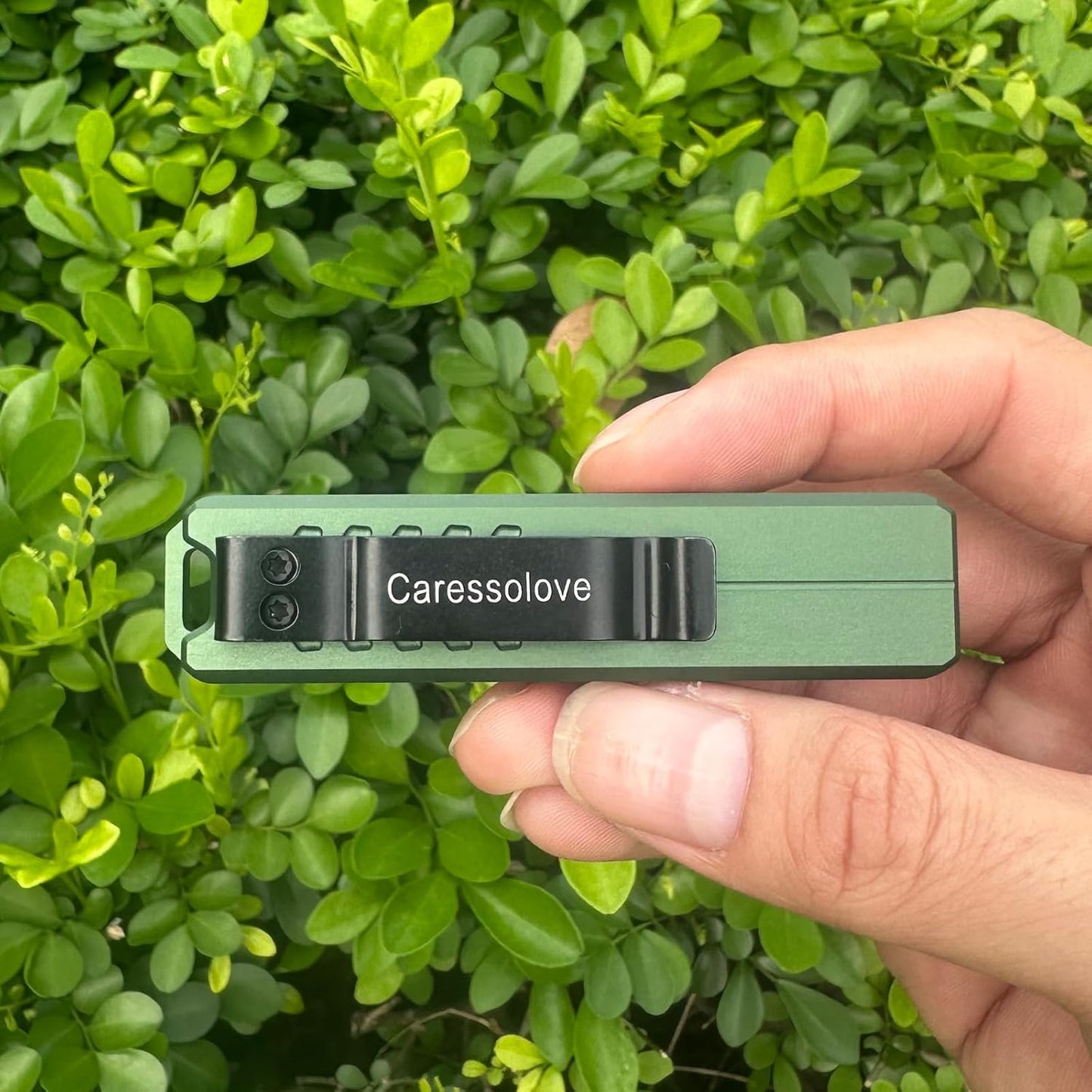 Caressolove Auto Retractable Utility Knife, Safety Black Automatic Box Cutter, Scalpel Pocket Knife, Push Button EDC Razor Knife with 10PCS #23 Blades