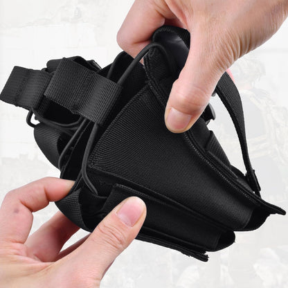 Azarxis Tactical Mini Belt Pouches, Multi-Purpose Small Battery Case Compact Utility EDC Card Slot Holder Waist Bags Military Molle Pack Sundries Storage Pack