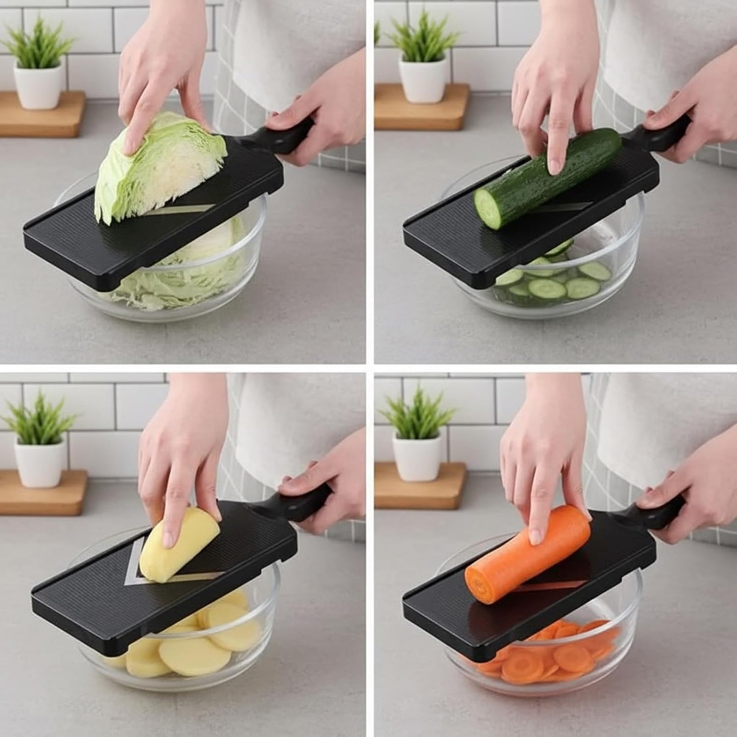 Cabbage Grater and Slicer, Multifunctional, Heavy-Duty, for Salad Prep, Veggie Shredding, Lettuce, and More