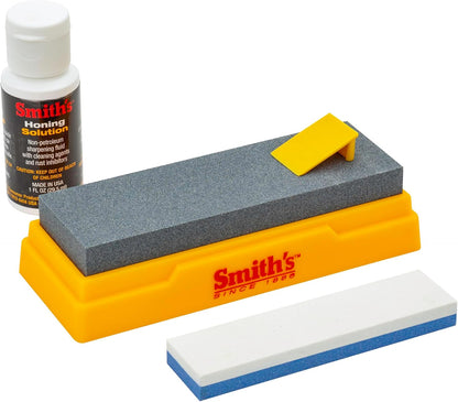 SMITH’S Combination Bench Stone Sharpening Kit