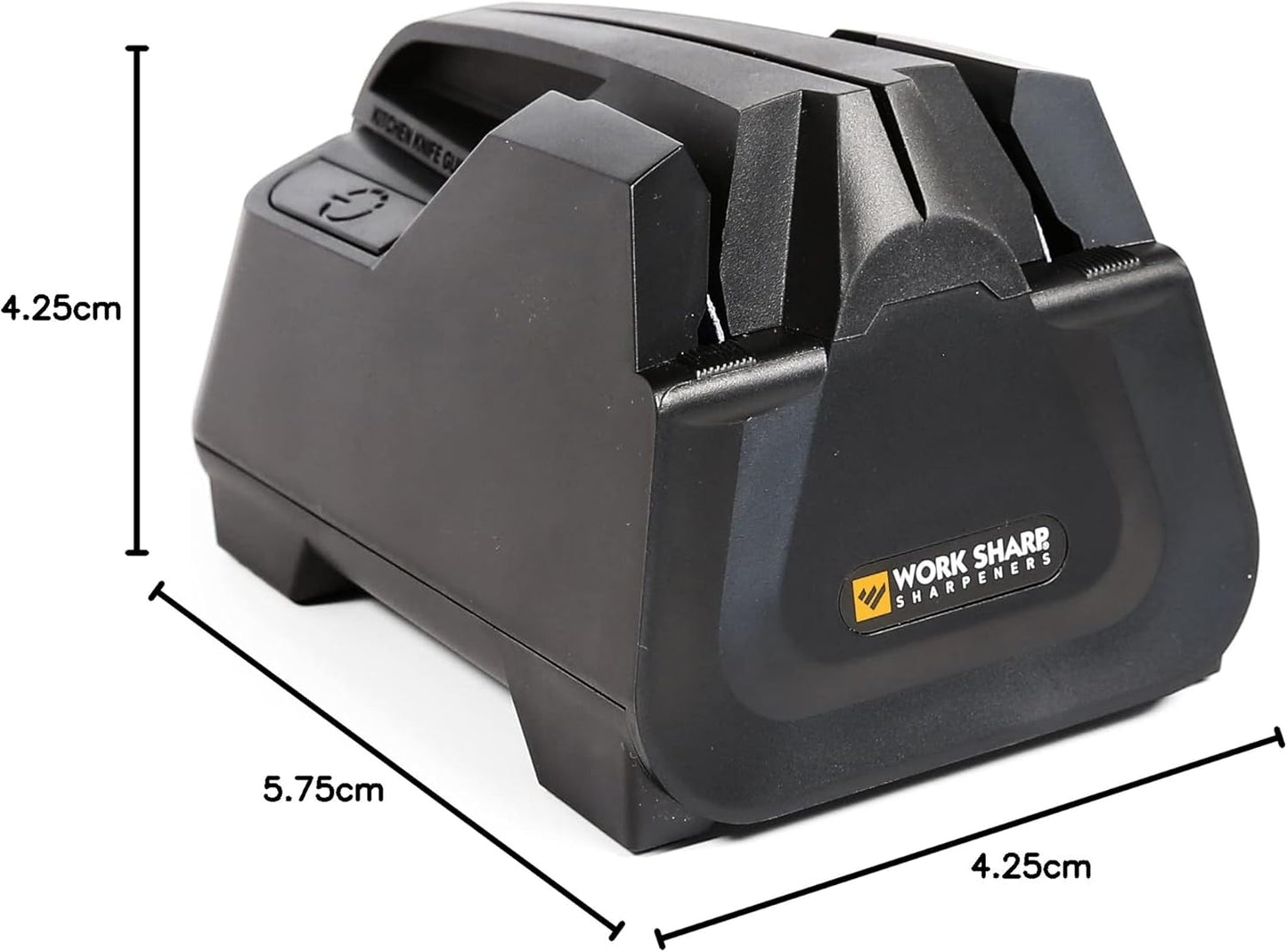 Work Sharp Electric Kitchen Knife Sharpener - Get knives ready for cookouts and BBQ's- Fits in Kitchen Drawer, Sharpens every time, fast & easy