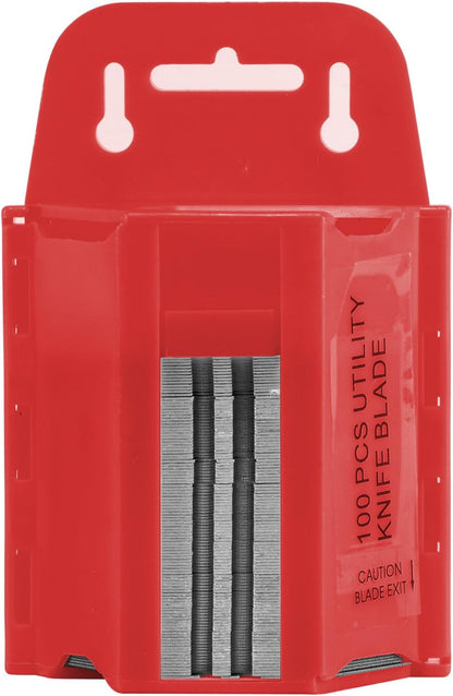 NEIKO 00678A 4-In-1 Folding Utility Knife Box Cutter Knives & Wire Stripper, Tool Hex Bit Holder Utility Work Knife & Bit Storage, Carpet Knife, Heavy Duty Box Cutter, Great work knife for men & women