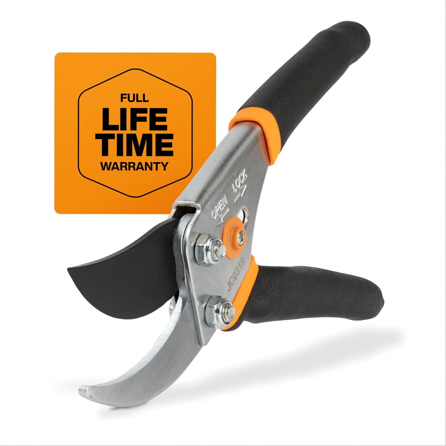 Fiskars 2-Piece Pruning & Veggie Shears Set, Explore Collection Garden Tool Kit, Bypass Pruner for Light Trimming, Vegetable Shears with Serrated Stainless Steel Blades for Harvesting Flowers & Herbs
