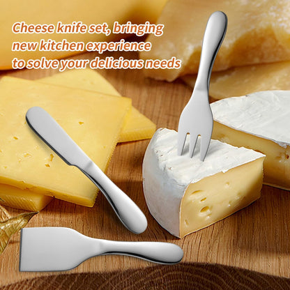 Copper Cheese Knives Set 7 Pieces Stainless Steel Kitchenware Utensils Gadgets 7 Pieces Cheese Knife,Cheese Spreader,Cheese Forks,Cheese Slicer,Cheese Cutter,Butter Knife
