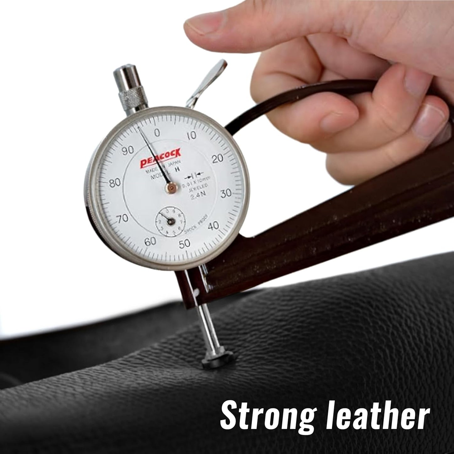 Under NY Sky Genuine Leather Knife Roll Case - 2 Slots - Real Leather Pouch - Portable Bag for Cooking Tools, Utensils, Cutlery Knives, Brushes - Chefs, Kitchen, Travel, Gift - Brown L