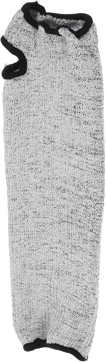 Cut Resistant Sleeves Level 5 with Thumb Hole, 40cm Long Cutproof Arm Protectors for Gardening, Welding, Cooking, and Pet Grooming, Breathable Sturdy Work Sleeves for Men and Women