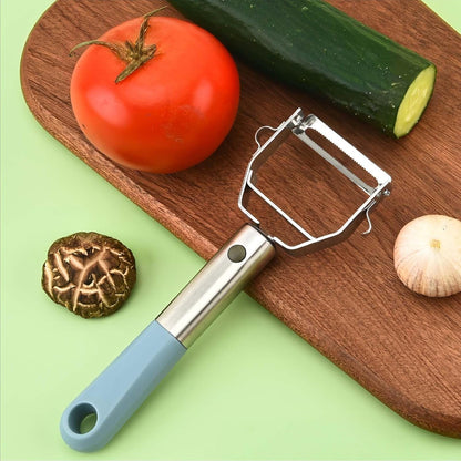 Multifunctional Vegetable Peeler with Stainless Steel Blade and Bottle Opener - Ideal for Veggie Potato Carrot and Apple Peeling