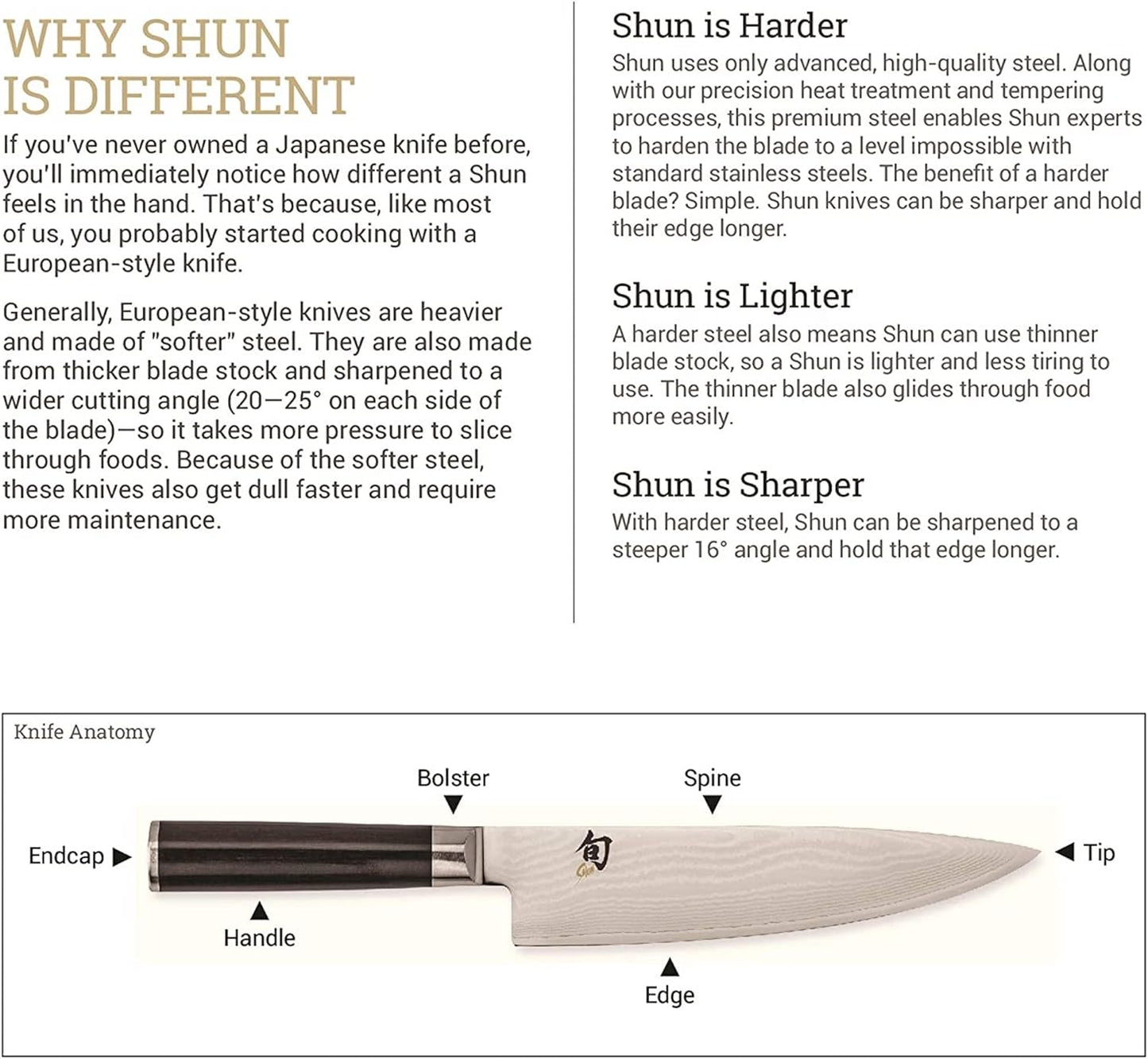 Shun Premier 8 Piece Professional Block Set, Features 6 Shun Premier Knives, Honing Steel and 11-Slot Bamboo Knife Block, Handcrafted Japanese Knife Set, Pakkawood Handles