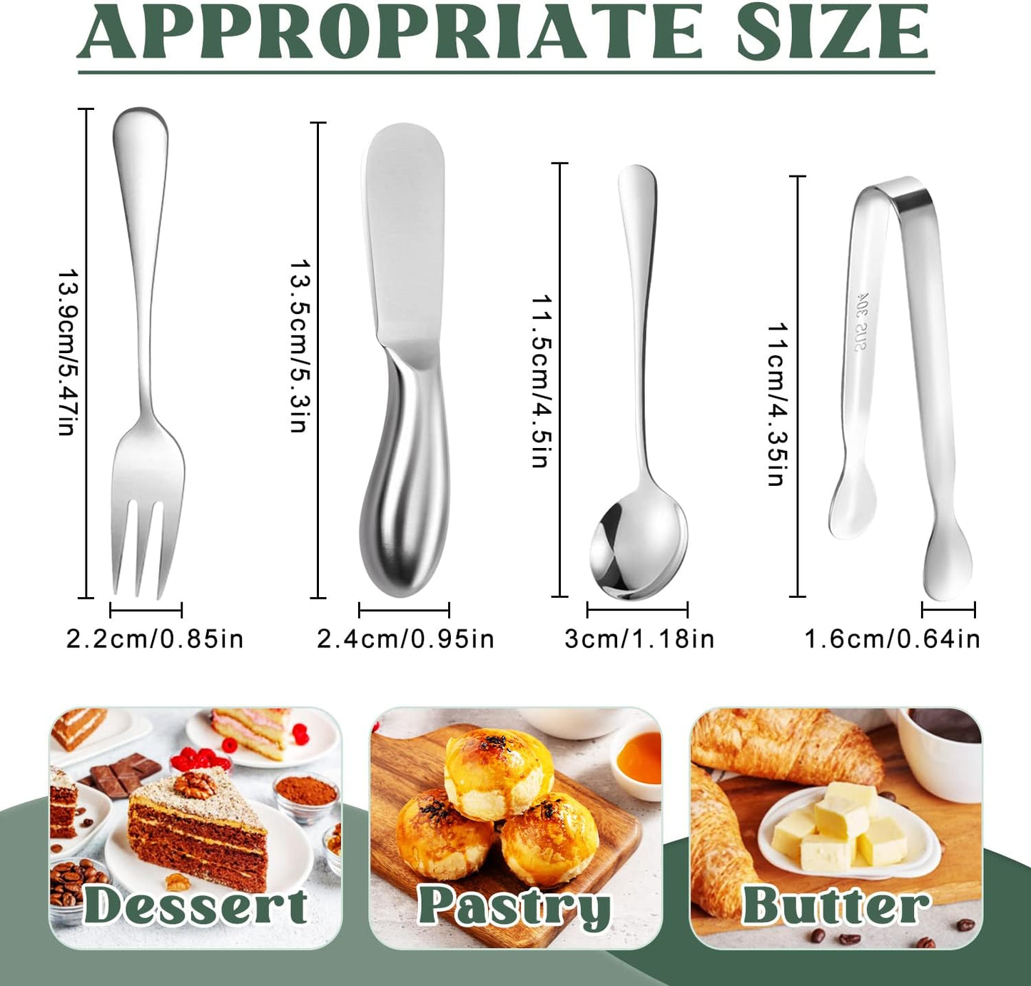 Cheese Butter Spreader Knives Set Charcuterie Accessories 16 Pieces Charcuterie Boards Utensils Stainless Steel Spreader Knife Mini Serving Tongs Spoons and Forks for Jam Appetizers Pastry (Gold)