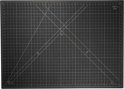 Pacific Arc Double Sided Self Healing Cutting Mat - Thick and Durable Vinyl Rotary Cutting Mat for Sewing & Scrapbook Paper Cutting Mat (09"x 12")