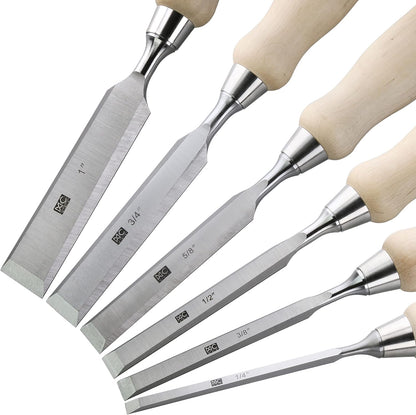 Woodworking 11 PC Carving Chisel Set with Wooden Storage Case - Gouges, Chisels and knifes for Hobbyists and Professional Wood Carving Tool