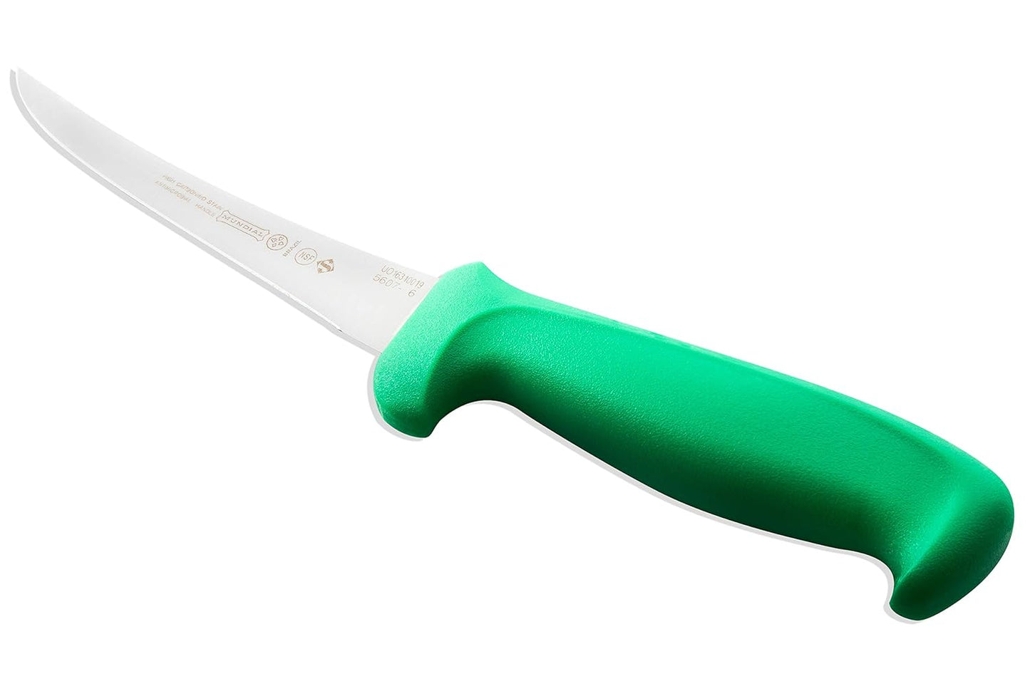 Mundial G5607-6 6-Inch Curved Semi-Stiff Boning Knife, Green