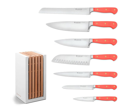 WÜSTHOF Classic Wild Blueberry 8-Pc Knife Block Set