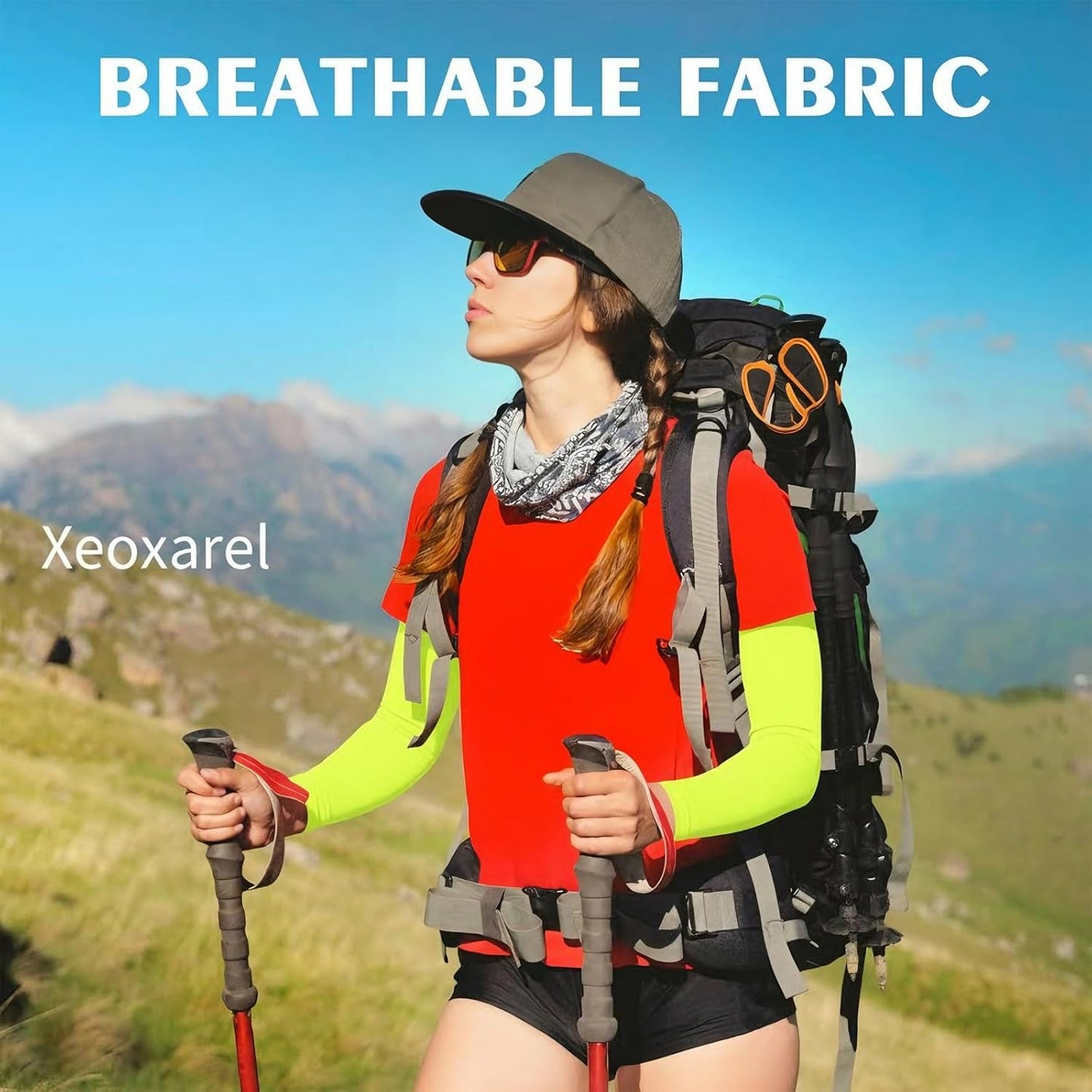Xeoxarel Arm Sleeves for Men & Women (Available in 4 Pairs/12 Pairs)