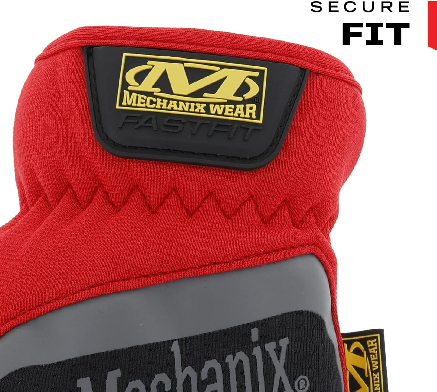 Mechanix Wear: FastFit Work Glove with Elastic Cuff for Secure Fit, Performance Gloves for Multi-purpose Use