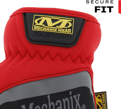 Mechanix Wear: FastFit Work Glove with Elastic Cuff for Secure Fit, Performance Gloves for Multi-purpose Use