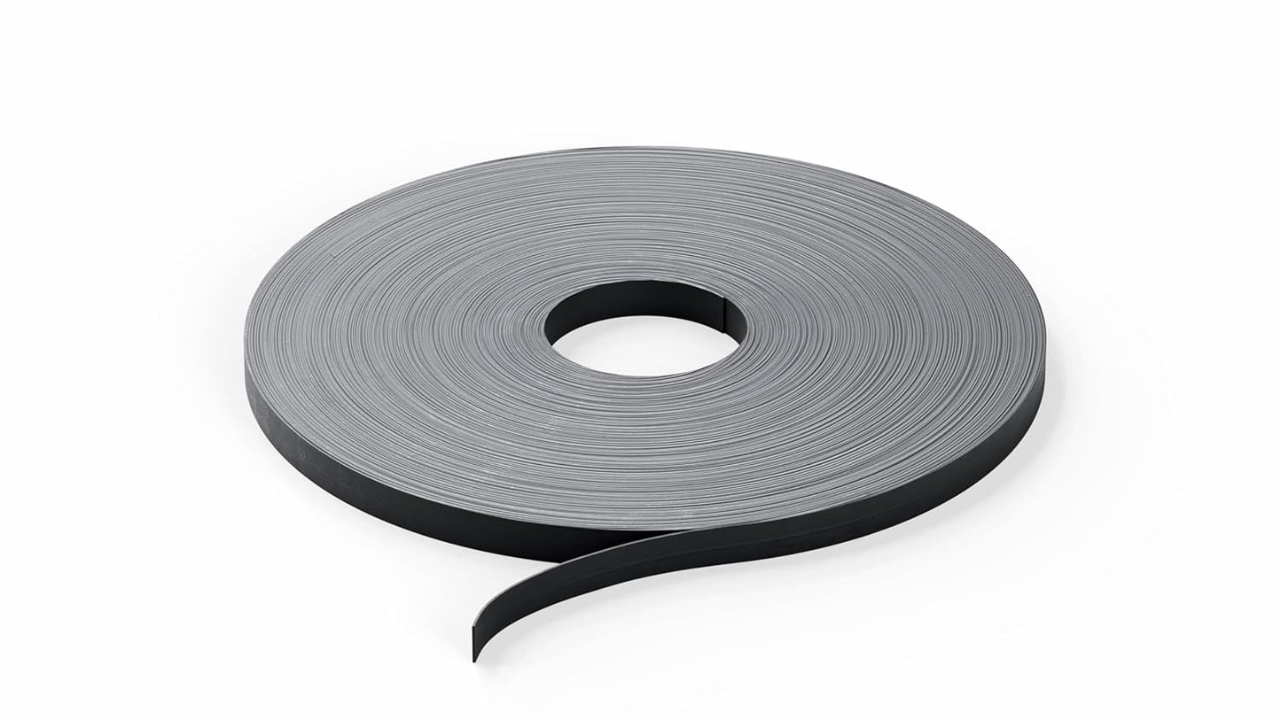 Master Magnetics Flexible Magnet Strip - One-Sided Magnetic Strip, Cuttable Magnet, 0.5" Wide, 0.06" Thick, 100 Feet, ZGN10PBX