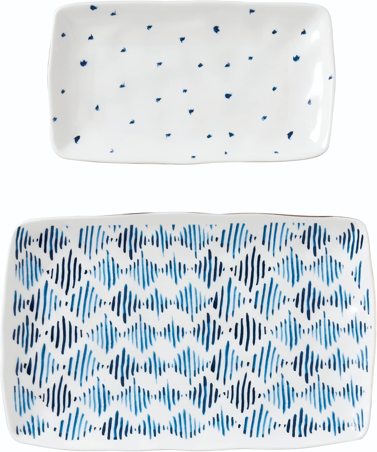 Lenox 895698 Blue Bay 2-Piece Glass Cutting Board Set