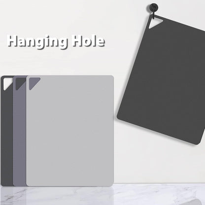 WK Flexible Plastic Cutting Boards Mats for Kitchen, Flexible Non Slip Cutting Mat, Thin Cutting Sheets, BPA Free, Dishwasher Safe, Multi Sizes
